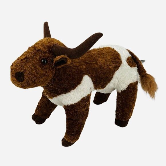 Zoona Other - 2007 Zoona 12" Longhorn Bull Cow Plush Texas RGU Handmade UT Football Hook Em